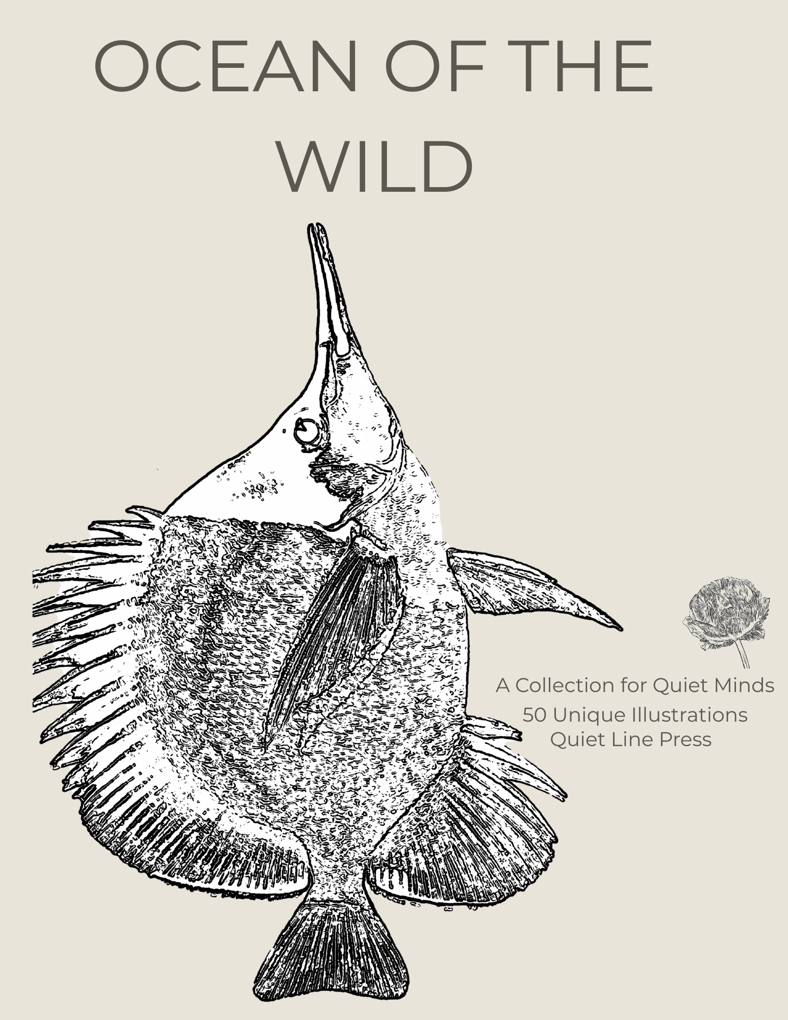 Ocean of The Wild — Colouring Book