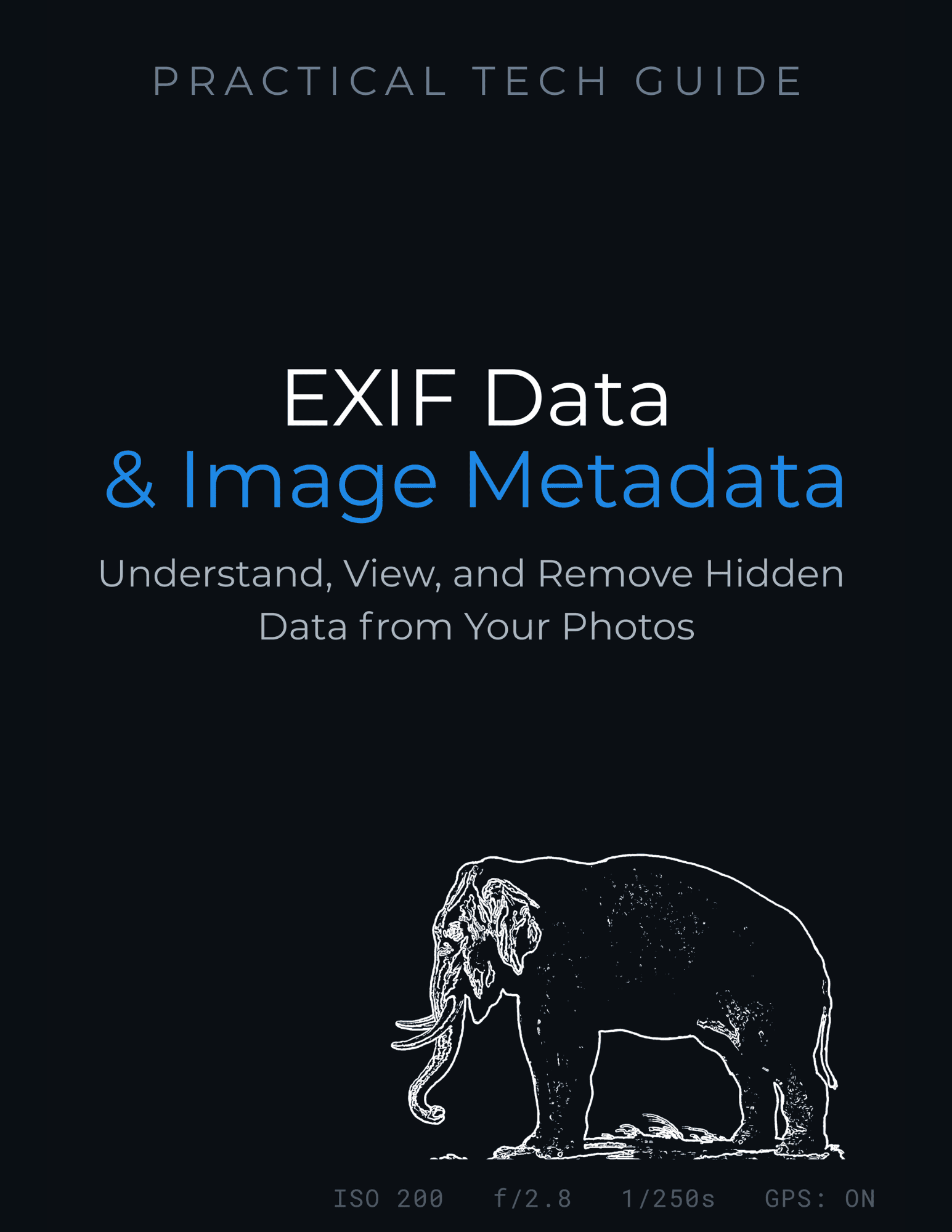 EXIF Data & Image Metadata — eBook